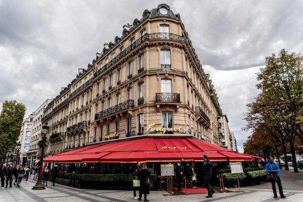 Restaurant and apartments